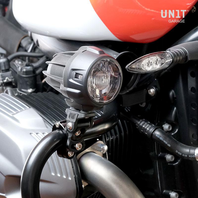 BMW R nineT 1200 Urban G/S (niedriger Auspuff) [2017-2023] - Einstellbare Halterung für alternative Scheinwerfer