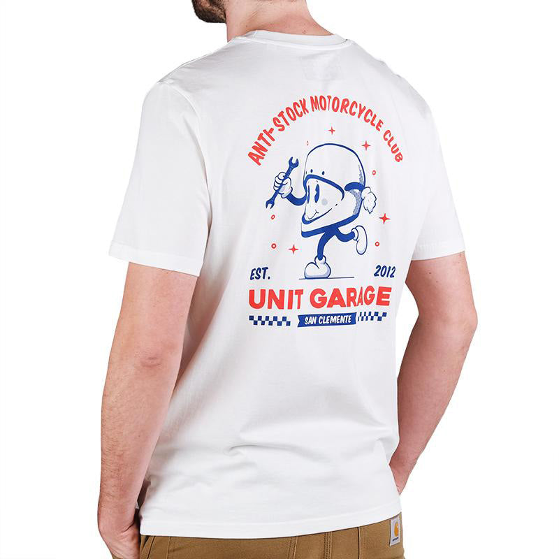 BMW R nineT 1200 Urban G/S (niedriger Auspuff) [2017-2023] - Unitgarage „Anti-Stock Motorcycle Club“-T-Shirt