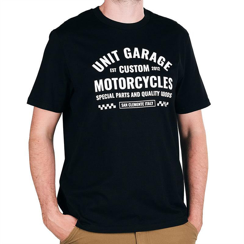 BMW R nineT 1200 Urban G/S (niedriger Auspuff) [2017-2023] - Unitgarage 'Checkered' T-Shirt