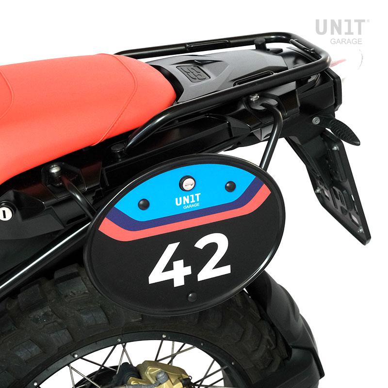 BMW R 850 R / R 1100 R [1993-2002] - Startnummerntafel mit Schnellverschluss und Schloss