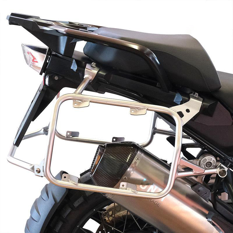 BMW R 1200 GS ADV LC [2014-2018] - Cult Canvas-Seitentaschenpaar 40–50L + Alu-Platten + Taschenrahmen