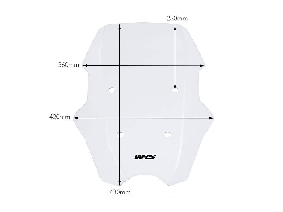 BMW C 400 X [2018-2026] - Touring Windschild +130 mm – Ansicht 10