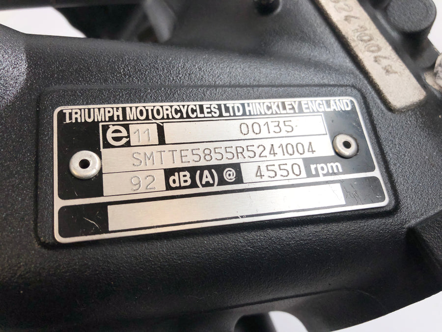 Triumph Speed ​​Triple 1050 515NJ [2006] - Ram med papper