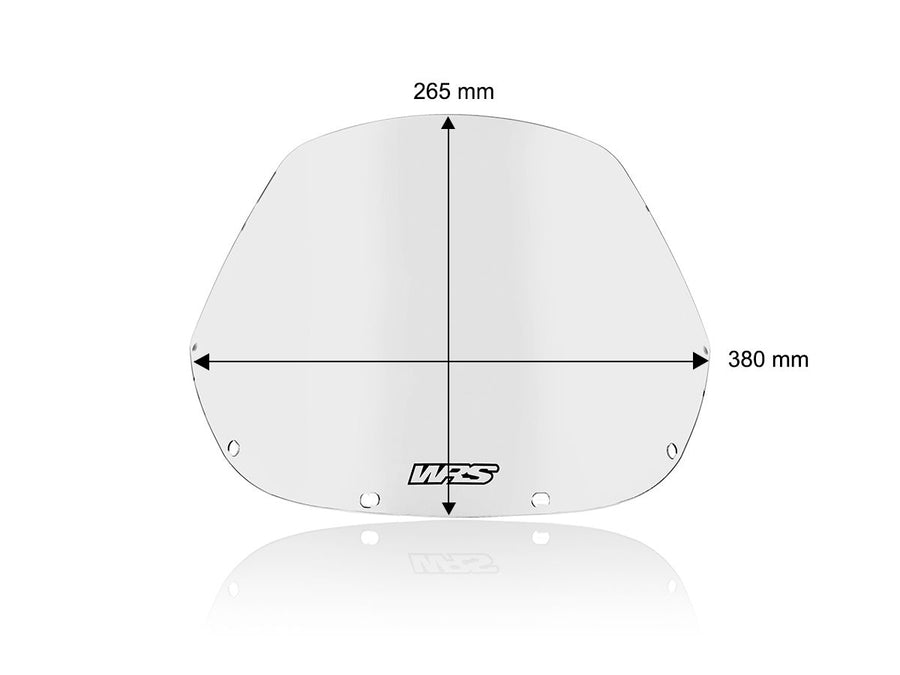 Aprilia Tuareg Wind 600 [1986-1990] - Standard Windschild – Ansicht 8