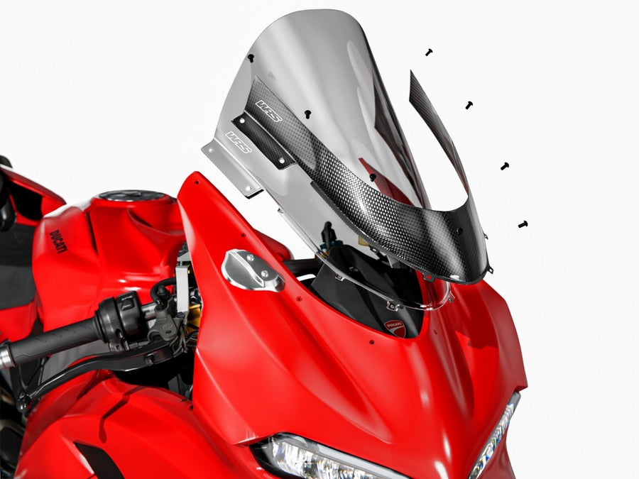 Ducati Panigale V2 S [2025-2026] - CarbonSkin Windschildabdeckung – Ansicht 5