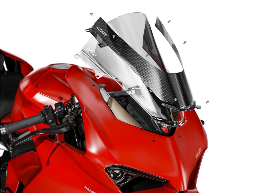 Ducati Panigale V4 [2018-2019] - CarbonSkin Windschildabdeckung – Ansicht 5