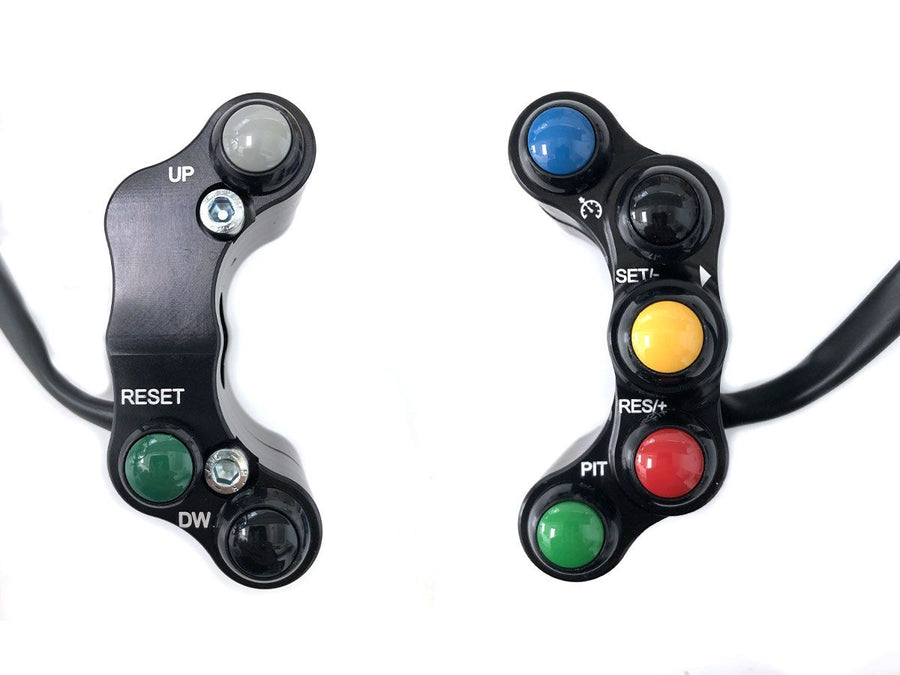 Kawasaki ZX-10R [2021-2022] - Racing switch-enhet vänster, 8 knappar - se 2