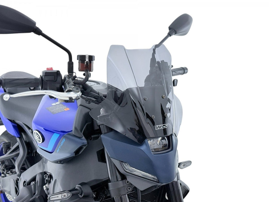 YAMAHA MT-09 Y-AMT [2024-2026] - Touring vindruta utan fäste - vy 2