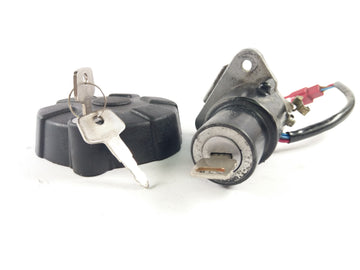 Yamahe DT 125 4BL [1997] - Castle Set Ignition Lock Tank Lock - 0