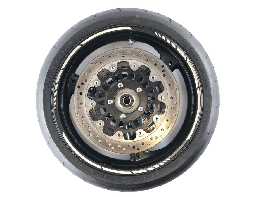 Triumph Daytona 955i T595N [2001] - Framhjulets hjulkant