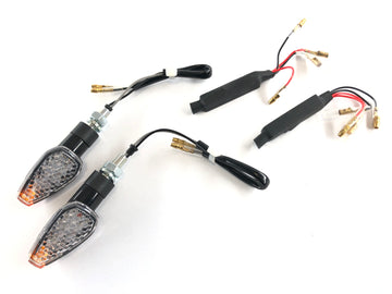 LED Blinker med motstånd Rensa [med E -Test Mark] - Yamaha Kawasaki Suzuki Ducati KTM