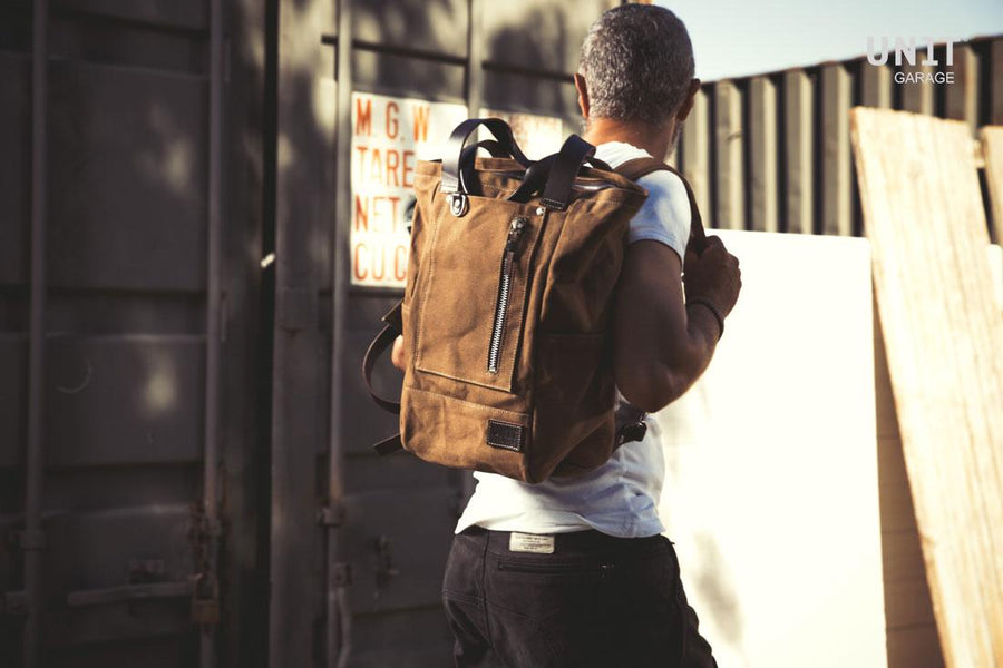 BMW R 1200 GS LC Rad [2013-2019] - Namib 30L Canvas Rucksack